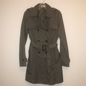 Olive Trench Coat